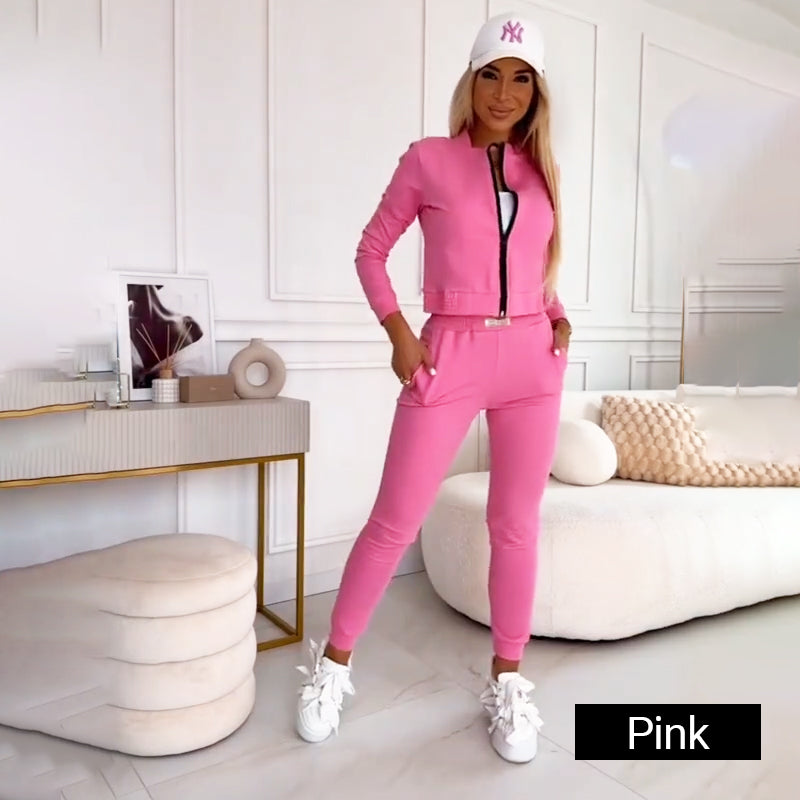 🎉Women's 3-Piece Zip-Up Tracksuits😍 | Cloud Tracksuit | 4-Way Stretch + Wrinkle-Free