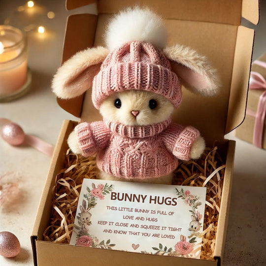 💖Roku darbs mini zaķa apskāviens jauka Lieldienu dāvana🐇🎁