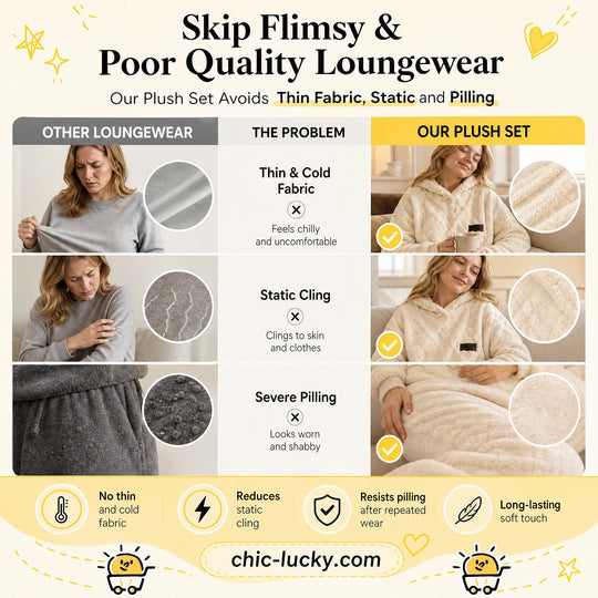 Embossed Geometric Plush Set – Timeless Comfort & Effortless Style For Every Occasion