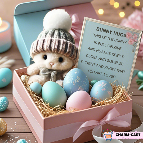💖Roku darbs mini zaķa apskāviens jauka Lieldienu dāvana🐇🎁