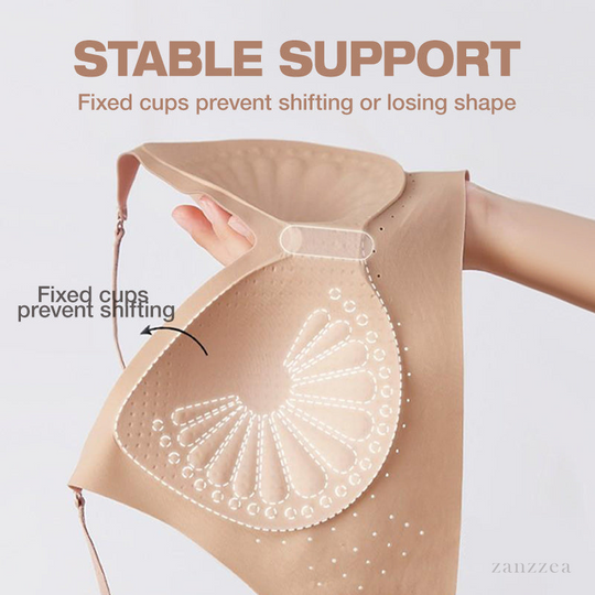 Deep V Low Back Backless Bra for A/B/C Cup - Seamless Invisible Bra