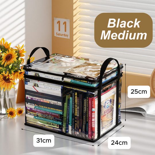 🔥Last Day 50% OFF📦Portable Large Heavy-Duty Thick Plastic Clear Storage Box with Hinged Lid | Home, Travel & Camping