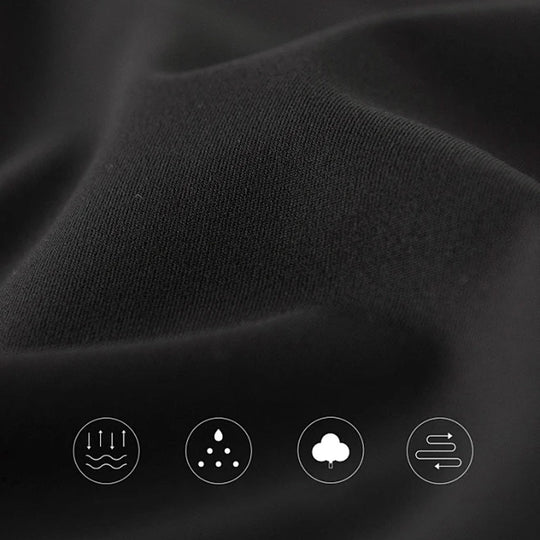 🎁- Hoge stretch buikcontrole broek met wijde pijpen en knoopjes