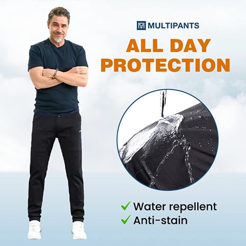 🔥MultiPants – High Stretch Multi-pocket Durable Cargo Pants