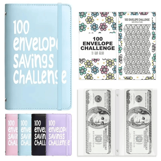 ✉️Uitdagingsboek voor 100 enveloppenbesparingen