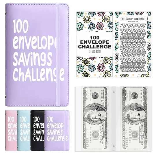 ✉️Uitdagingsboek voor 100 enveloppenbesparingen