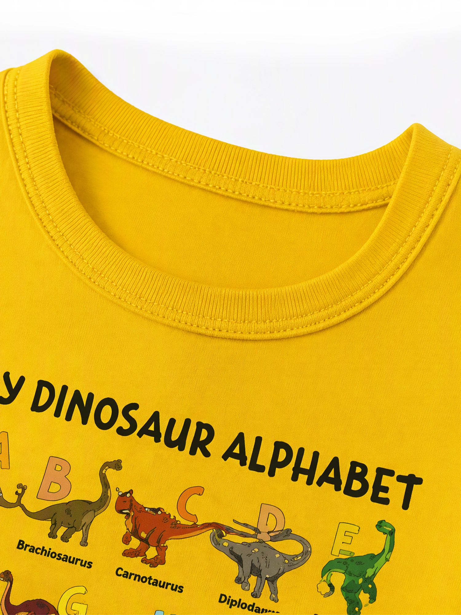 🦖Hot Sale 50% OFF✨Kids Dinosaur Alphabet Graphic T-Shirt