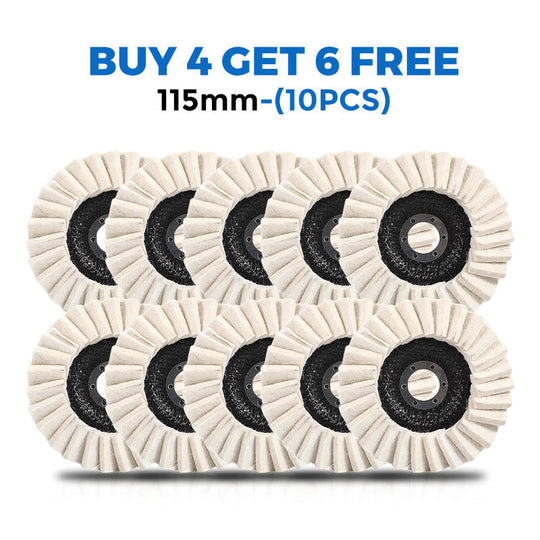 ⚙️ Wool Felt Flap Polishing Disc – High-Performance, Fine Polishing & Long-Lasting Use ✨