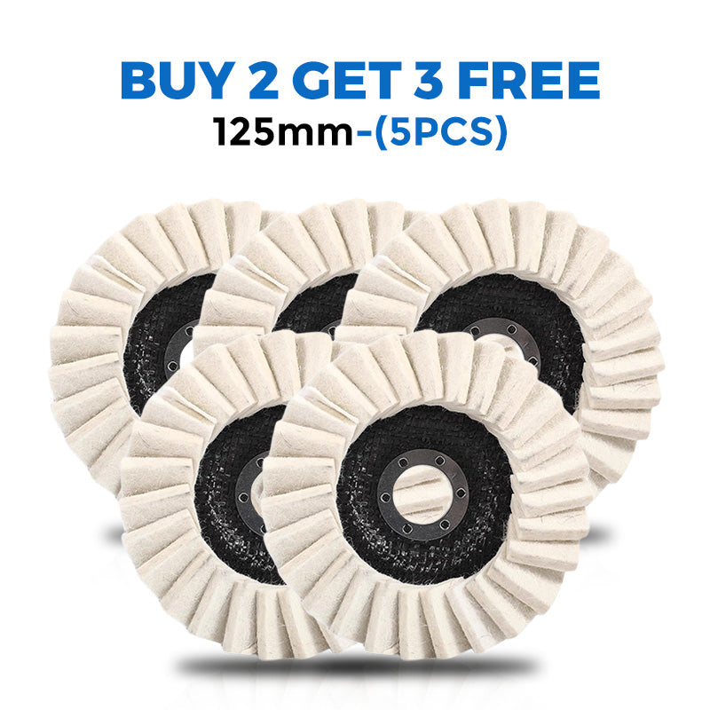 ⚙️ Wool Felt Flap Polishing Disc – High-Performance, Fine Polishing & Long-Lasting Use ✨