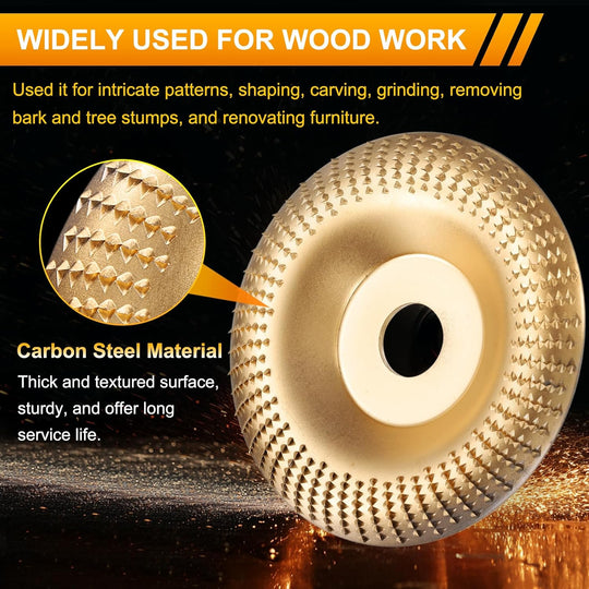 🏆Wood Carving Sanding Discs 🛠️Durable & Precision-Grit • Safe, Long-Lasting 🔒