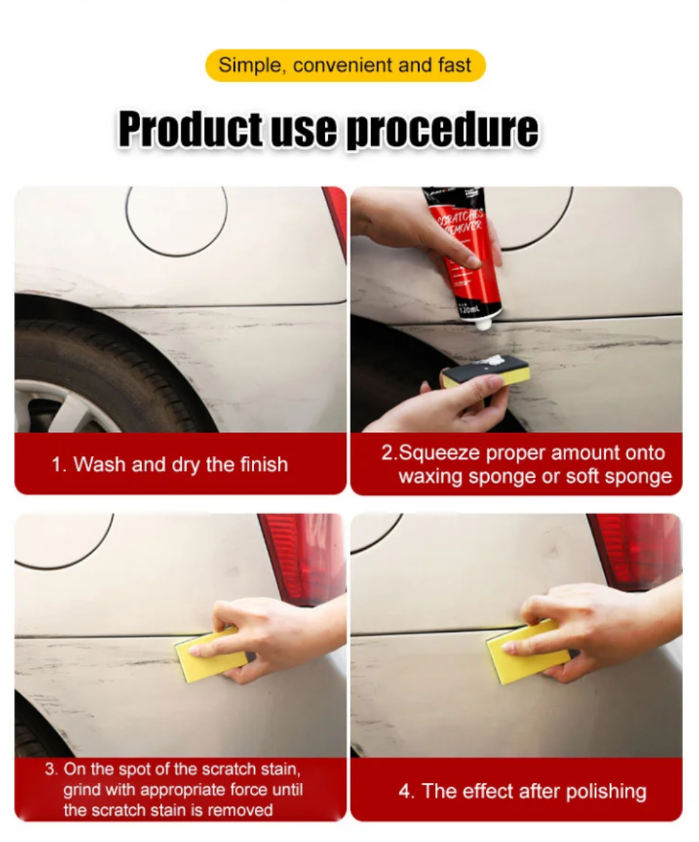 🎅A Brand New Car🚗🥳Car Scratch Repair Wax