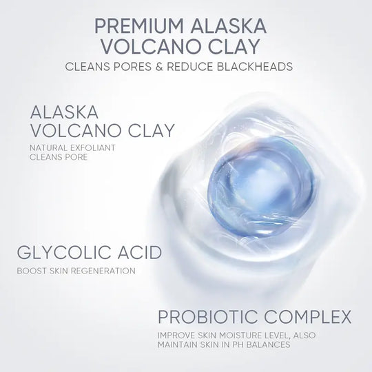 Dual Clay Mask Stick Set — Mugwort Clarifying / Volcanic Mud Detoxifying / Brightening & Even-Toning