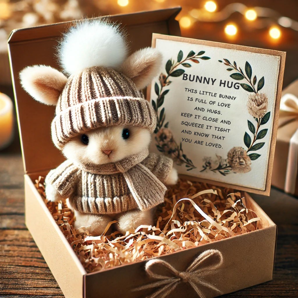💖Roku darbs mini zaķa apskāviens jauka Lieldienu dāvana🐇🎁