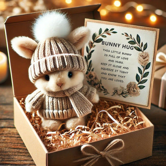 💖Roku darbs mini zaķa apskāviens jauka Lieldienu dāvana🐇🎁
