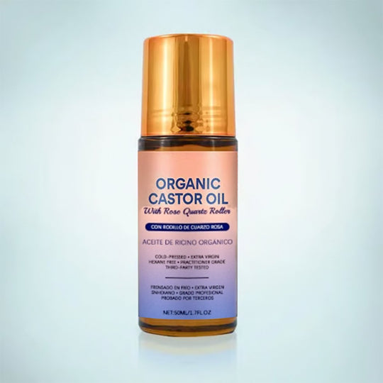 🏆Najprodavaniji proizvod broj 1 ⏰Organski roll-on s zlatnim ricinusovim uljem i ružičastim kvarcom