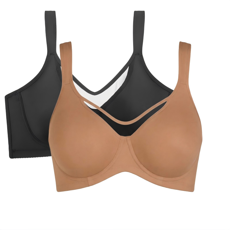 Women's Elegant Sheer Full Coverage Plus Size Bra