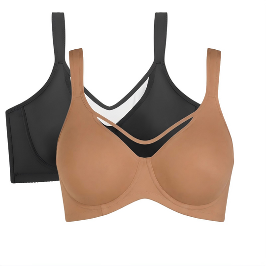 Women's Elegant Sheer Full Coverage Plus Size Bra