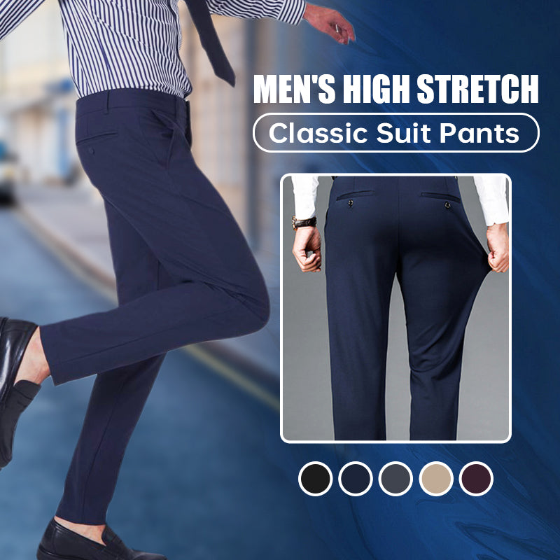 🎁🖤Black Friday Sale:50% OFF🥳High Stretch Men's Classic Pants