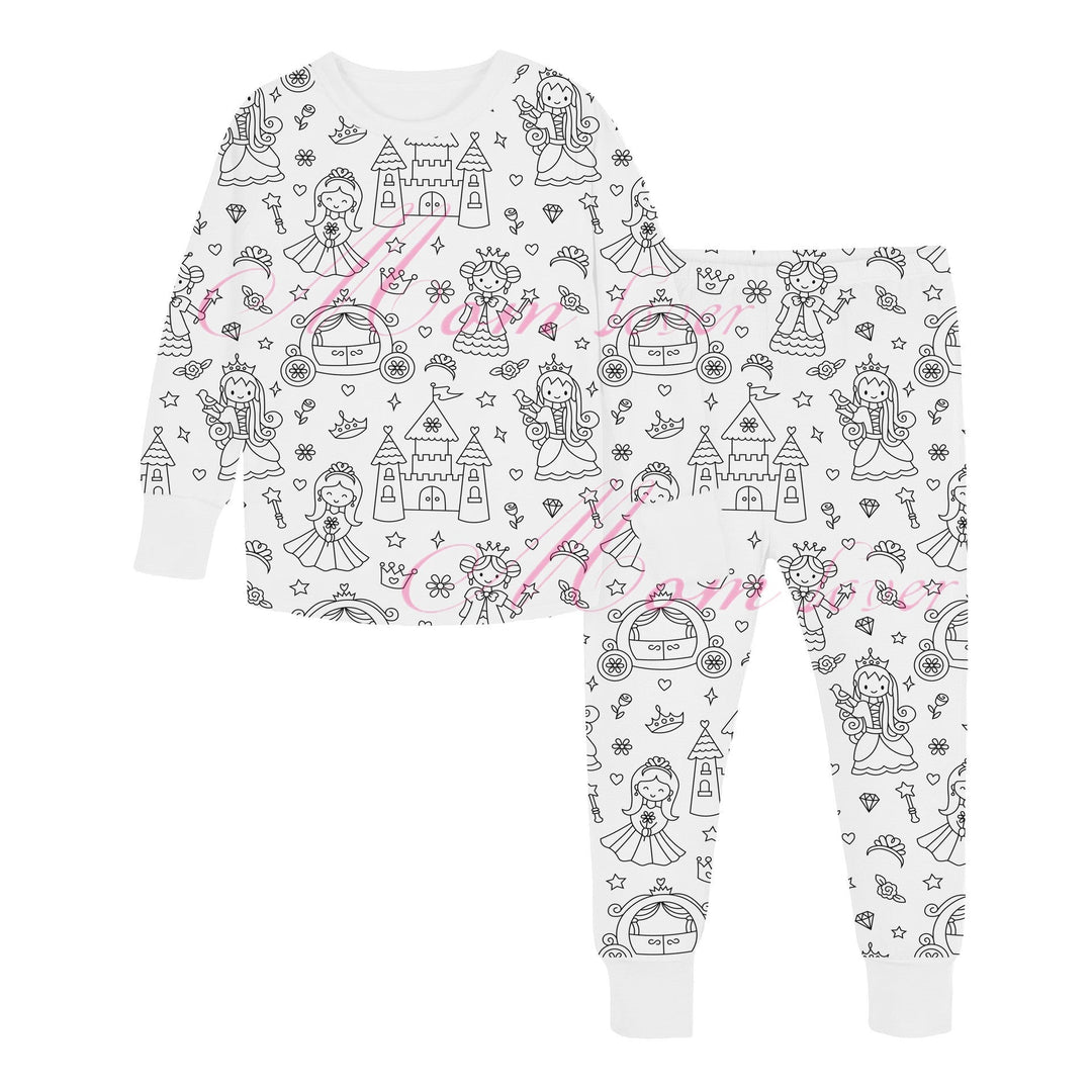💥Hot Sale - 50%OFF🎁🎨DIY Cartoon Colorable Pajamas for Kids