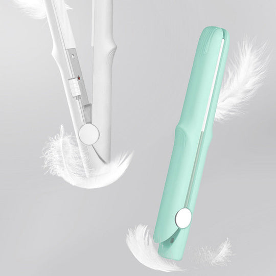 🎁Hot Sale 49% OFF⏳2-in-1 Mini Curling Wand & Flat Iron Hair Straightener