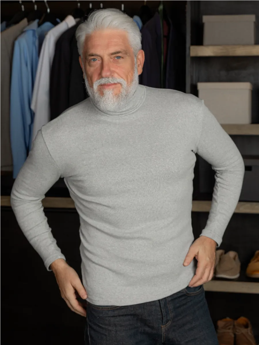 🔥🔥Cotton High-necked Thermal T-shirt