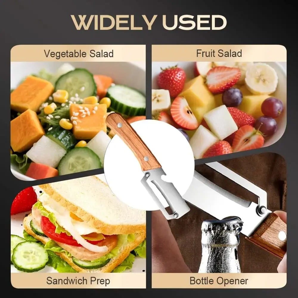 2-PACK Multi-Functional Vegetable Peeler for Kitchen