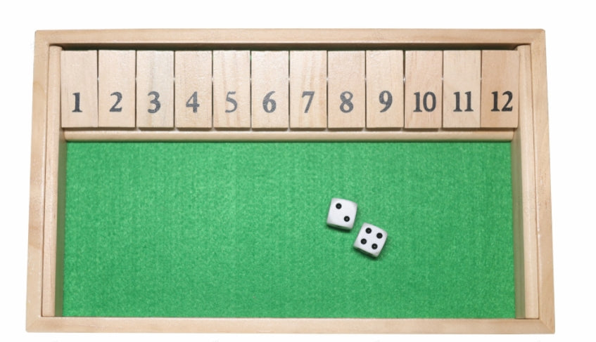 🔥FUN FAMILY GAMES - Shut The Box Board Game 🎲