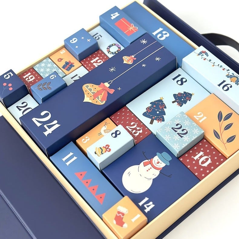 🎅Reduceri de Crăciun de 50%!!🎄Peste 30.000 de unități vândute! 🎁24 de zile de surprize — Calendar de Advent cu marmură roz 2025💕