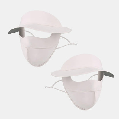 🔥Buy 1 Get 1 Free🔥Full Face Frosted Silk Sun Protection Hat