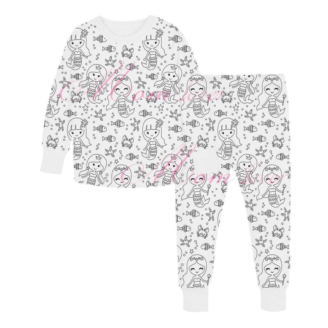 💥Hot Sale - 50%OFF🎁🎨DIY Cartoon Colorable Pajamas for Kids