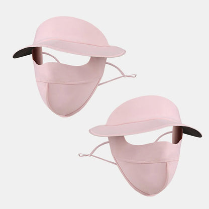 🔥Buy 1 Get 1 Free🔥Full Face Frosted Silk Sun Protection Hat