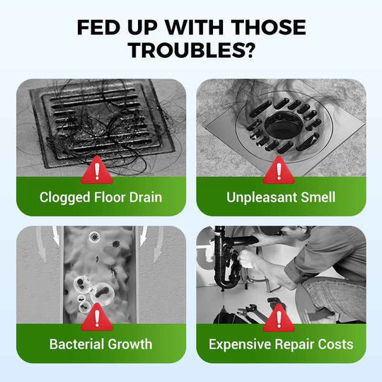🏖️Summer Cool Deal: 40% OFF!!👍🎉Pipe-Clearing Foaming Powder – Fast-Acting Drain Unclogger & Deodorizer