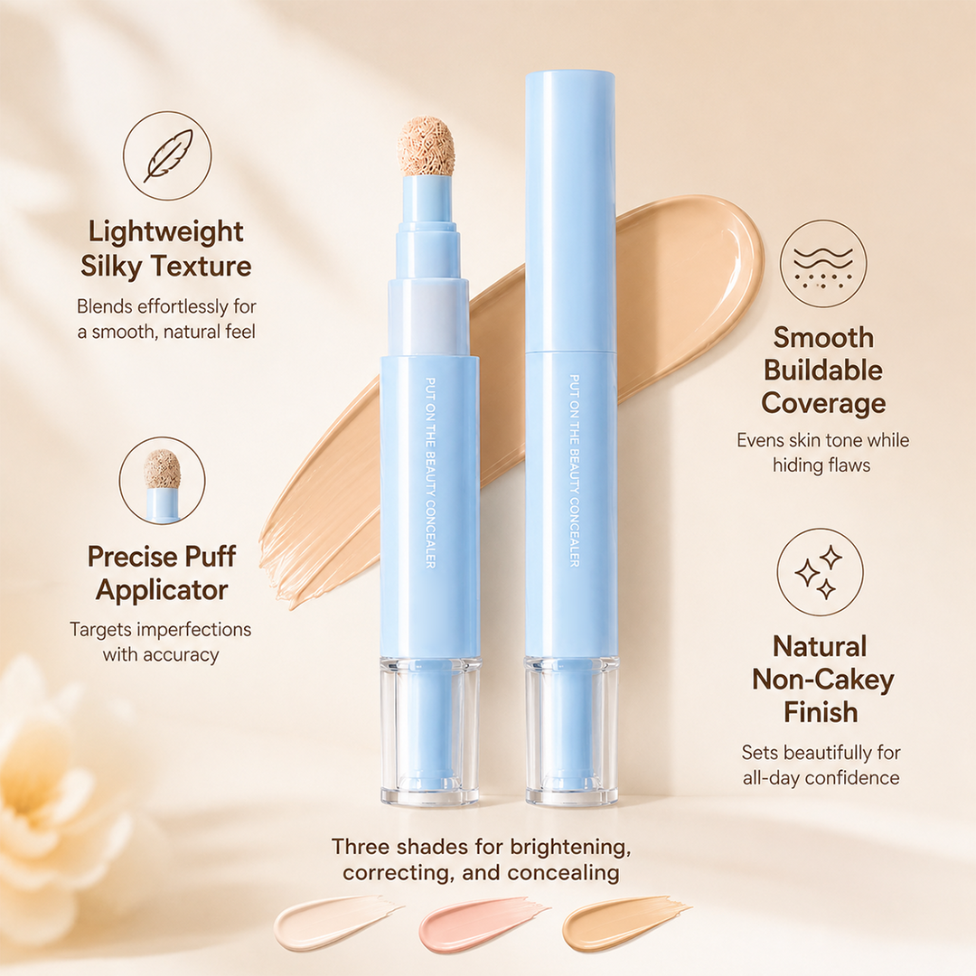 🖤 Black Friday Early Access: 50% OFF 🖤Multipurpose Concealer & Foundation Eye Concealer -👍24-hour Long-lasting