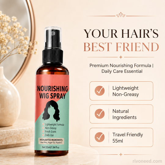 ⚽️🏆️World Cup Sale:30% OFF🎉70K+ SOLD! 🥳Lightweight No-Rinse Nourishing Wig Spray
