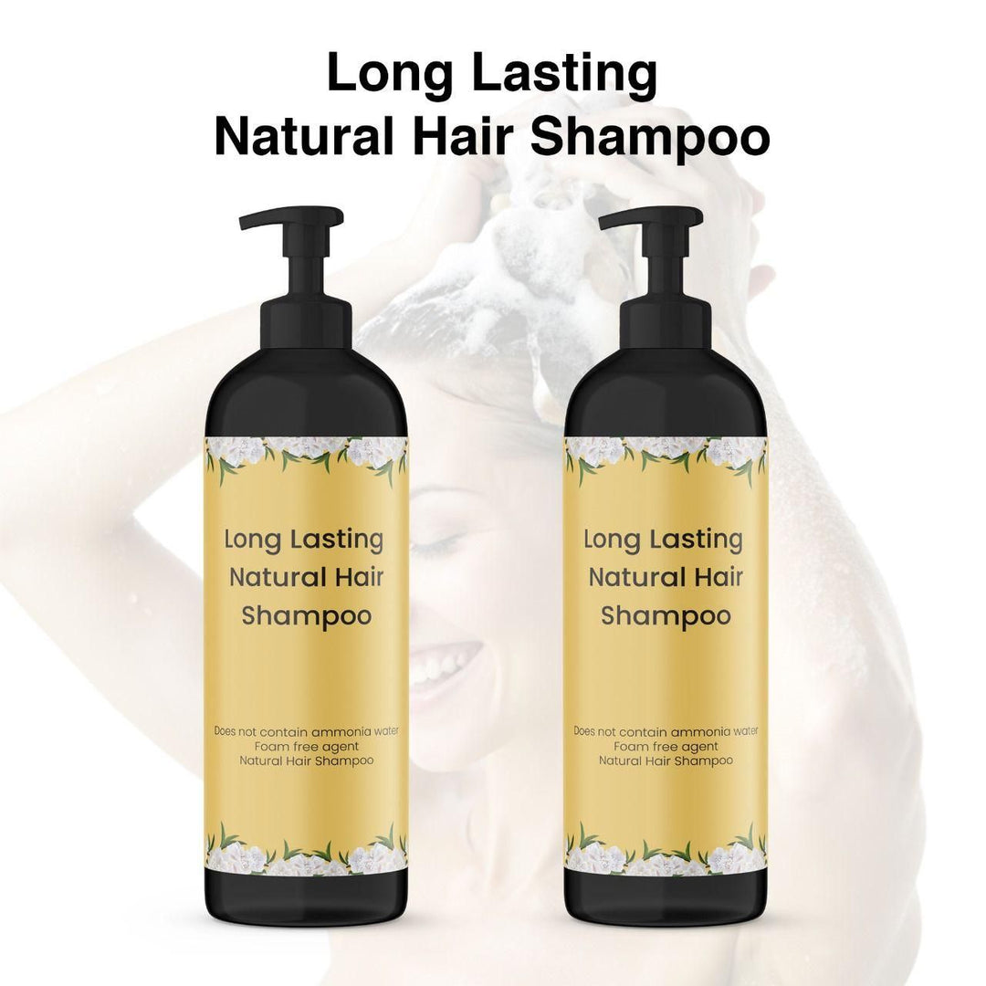 Pitkäkestoinen luonnollinen hiusväri shampoo