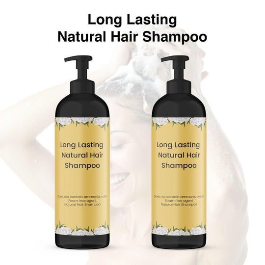 Pitkäkestoinen luonnollinen hiusväri shampoo