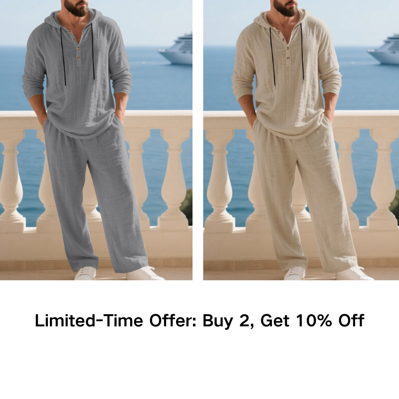🆕 NEW 2026 Drop | Men‘s Casual 2-Piece Hoodie Set 🚀【Just Launched】