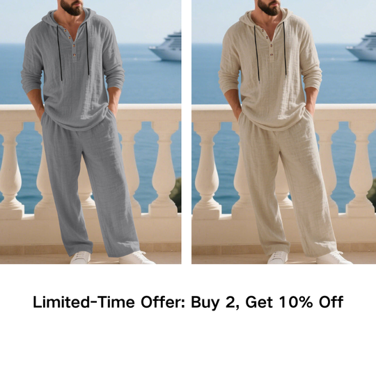 🆕 NEW 2026 Drop | Men‘s Casual 2-Piece Hoodie Set 🚀【Just Launched】