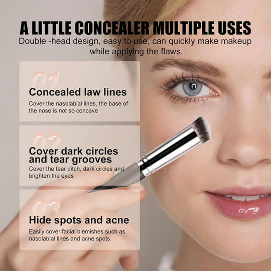 Under Eye Brightener, Conceal & Brighten Dark Circles🎁Free Concealer Brush*1🎁