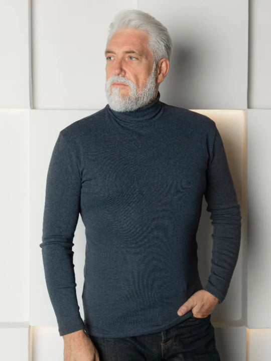 🔥🔥Cotton High-necked Thermal T-shirt