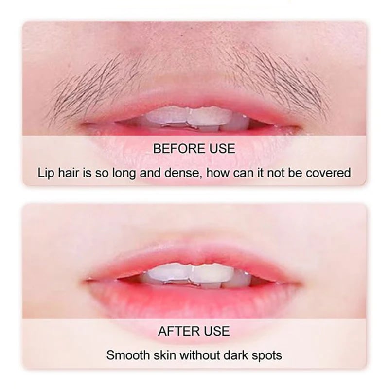 ❤️Finally!  Facial Hair Freedom: Gentle and Painless Facial Hair Removal Cream