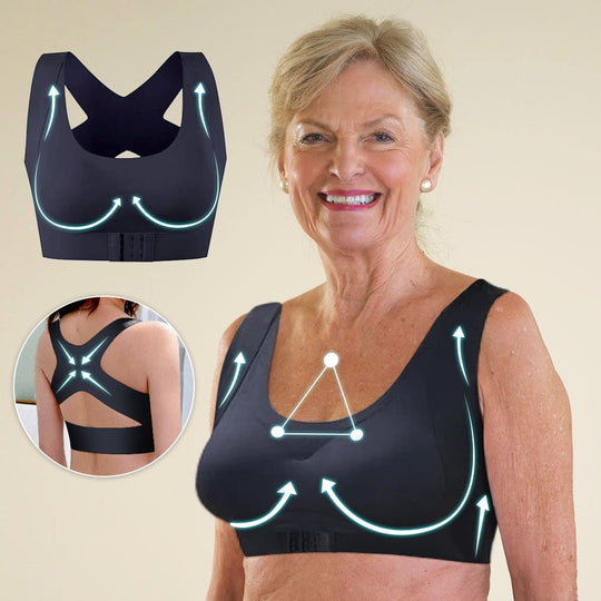 ⚡AlignLift Posture-Perfect Wireless Bra – All-Day Comfort, Breathable & Summer-Ready 💕