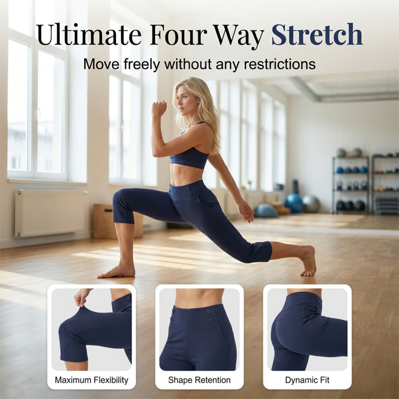 🌺Summer Hot Sale 50% OFF👖✨Elegant Tummy Control Yoga Pants