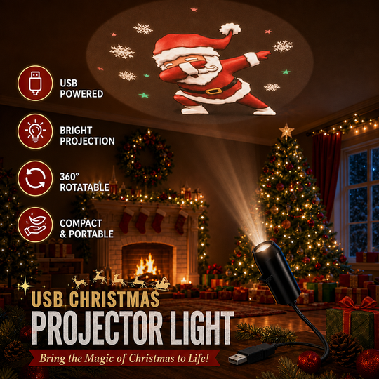 Christmas Light Projector – Instant Holiday Magic For Your Home & Yard