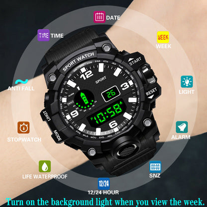 Multifunctional Waterproof Outdoor Sports Watch