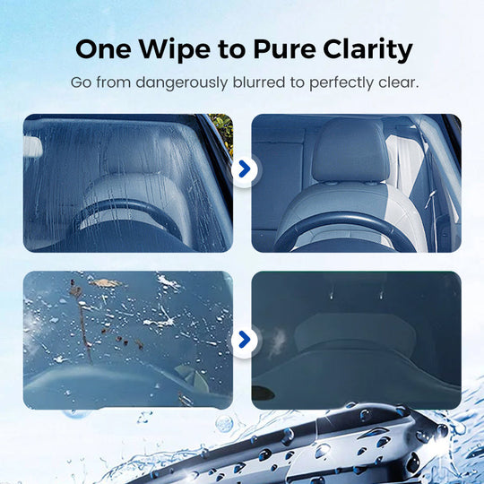 Auto Glass Side Window Oil Film Removal Cleaner