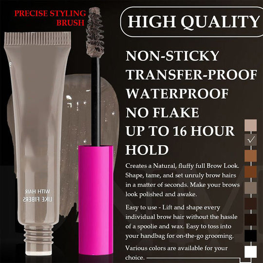 🥳2026 HOT SALE🥳Buy 1 get 1 free💞50K+ SOLD!🔥Vegan Eyebrow Gel – 16H Wear, Buildable & Flake-Resistant