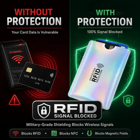 RFID Blocking Sleeves for Credit Cards
