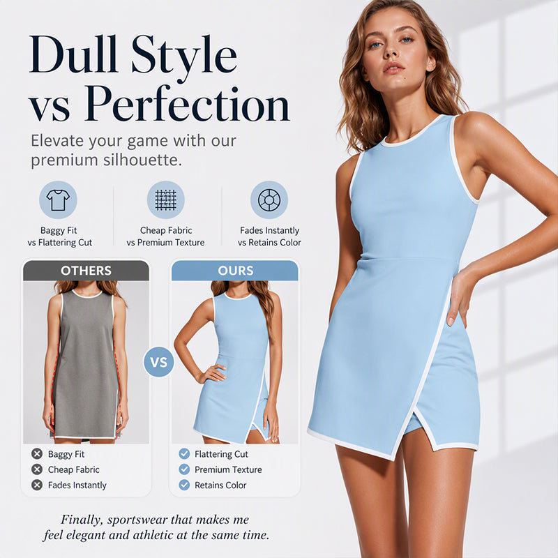 ⏳Time-Limited Special⏰Breezy Tennis Dress