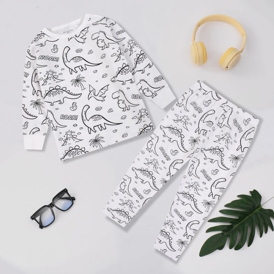 💥Hot Sale - 50%OFF🎁🎨DIY Cartoon Colorable Pajamas for Kids